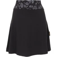 Guru-Shop Minirock Minirock aus Bio-Baumwolle, Boho Tellerrock -.. alternative Bekleidung