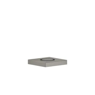 Dornbracht Bedienknopf 10714970-99 eckige Rosette, Dark Platinum matt