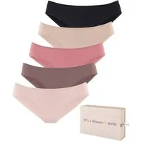 LASCANA Jazz-Pants Slips (5er-Pack) aus Baumwolle, mit schöner Aufbewahrungsbox