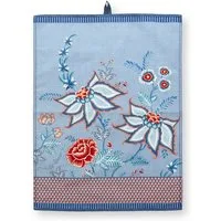 PiP Studio Geschirrtuch Flower Festival Geschirrtuch Blue 50 x 70 cm
