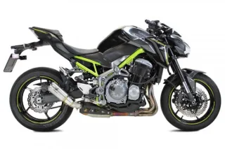 Sport Auspuff IXRACE MK2 Edelstahl Kawasaki Z 900 / A2 Bj. 2017-2019 EURO-4 +ABE Typ:ZR900B / ZR900D