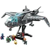 LEGO® LEGO Marvel Super Heroes 76248 Der Quinjet der Avengers Spielbausteine, (Set, 795 St., Unterhaltung)