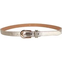 MIRROSI Ledergürtel Damen Gürtel Echtleder, Made in Italy, 18mm breit (Passt fast zu jeder Hosenschlaufe) aus Echtem Leder