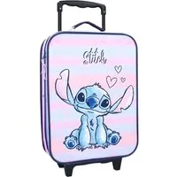 Disney Kinderkoffer Stitch Trolley Kindertrolley Koffer Innenmaße: 40x30x10 cm, 12 L , Leicht