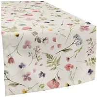 sander table + home Tischdecke Tischläufer "Marianne", Baumwolle Blumen