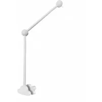 Zayno Mobile Mobilehalterung Wolke Weiß aus Holz 69cm, (Set, 1-tlg., Hervorragendes Geschenk zur Geburt), Unterstützt das Einschlafen deines Babys.