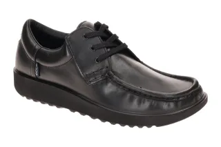 Ecco 54080401001 Herrenschuhe Schwarz - bequeme Schn?r Halbschuhe