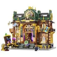 Steampunk Time Rift Bibliothek, Konstruktionsspielzeug