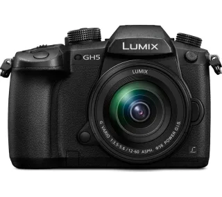 Panasonic Lumix DC-GH5 [20.3MP 4K 32"] schwarz inkl. 12-60mm 1:28-40 Leica DG Vario Elmarit ASPH Objektiv
