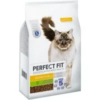 Perfect Fit PERFECT FIT™ Katze Beutel Sensitive 1+ mit Truthahn 7kg, Trockenfutter für: Katze