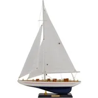 Aubaho Dekoobjekt Modellschiff Enterprise Schiff Segelschiff Maritim Antik-Stil kein Bau