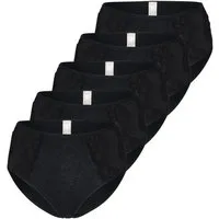 Nina Von C. Taillenslip 5er Pack Basic (Spar-Set, 5-St) Taillen Slip - Baumwolle - Atmungsaktiv