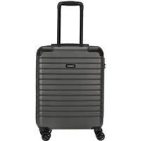 SOMKO Handgepäck-Trolley Line - 4-Rollen Kabinentrolley S 55 cm (anthrazit), 4 Rollen