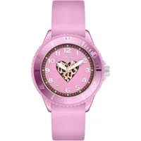 s.Oliver Quarzuhr Lovely Time SO-4507-PQ, Armbanduhr, Silikonarmband, Kinderuhr, Mädchen, analog