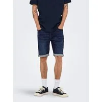ONLY & SONS Jeansshorts ONSPLY JOG DBD 0025 ANA DNM SHORTS NOOS Baumwollmischung, regular fit