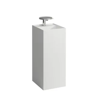 LAUFEN Waschtisch freist. Kartell · LAUFEN 435x375 o. Hl. o.uel. weiss matt H8113317571121
