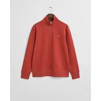 Gant Sweatshirt REG SHIELD HALF ZIP SWEAT mit Logostickerei auf der Brust