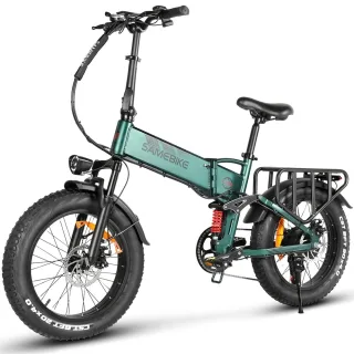 [EU DIRECT] SAMEBIKE RS-A02 PRO Electric Bike 48V 15AH Battery 250W Motor Top Speed 25KM/H 20 Inch Tire Electric Bicycle