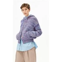 Armedangels Cardigan UN-WASTED Strickjacke aus Bio-Woll Mix (Kapuze, Oversized Fit)