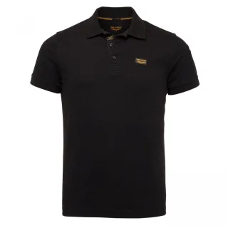 PME Legend - Kurzarm Trackway polo schwarz - Gr. - L