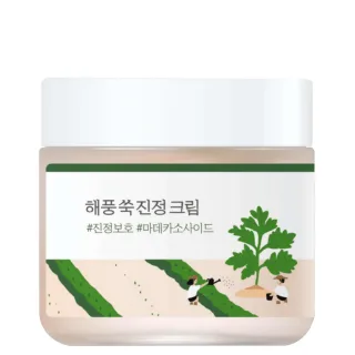 Round Lab Beifuß Beruhigungscreme - 80ml Feuchtigkeitsspendende Hautpflege-Lösung