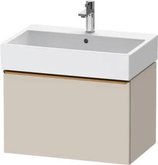 Duravit D-Neo Waschtischunterbau wandhängend Taupe Matt 684x442x440 mm - DE4272004910000 DE4272004910000