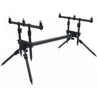 MK Angelsport Rutenhalter MK Solid Alu Rod Pod mit variabler Buzzerbar