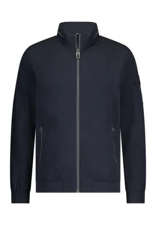 State of Art - Jacke mit Stehkragen blau - Gr. - M
