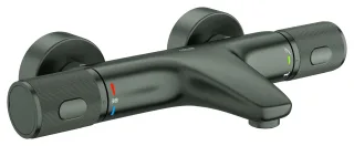 GROHE Thermostat-Wannenbatterie Grohtherm 1000, Performance 34830 WM hard graphite geb., 34830AL0 34830AL0
