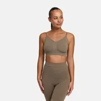 cfab (creamy fabrics) Bügelloser BH Comfort Bralette-Taupe-XL (1-tlg)