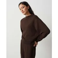 OPUS Sweatshirt Gaikito im weichen Viskose Mix Weite Passform, schmal zulaufender Schnitt, lange Fledermausärmel