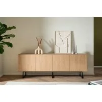 Home affaire Lowboard Kalmar, ausreichend Stauraum, vielseitig einsetzbar, 200 cm breit