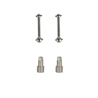2PCS LDRC 1802 1803 A01 A02 1/18 RC Car Upgraded Parts Metal Drive Shaft Vehicles Models Spare Accessories LA0049