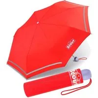 Scout Taschenregenschirm Mini Kinderschirm Basic reflektierend, leicht
