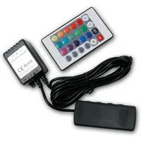 world-trading-net RGB LED Controller IR-FB, 9er Buchse, 12V/6A Controller-Modul