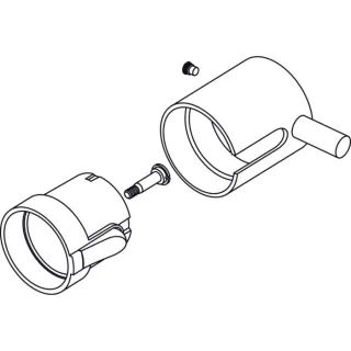 Ideal Standard Mengenregelgriff Therm., A960801AA, A960801AA Chrom