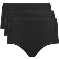 Nina Von C. Taillenslip (3er Pack) basic, eng, elastisch, weich, atmungsaktiv, bequem, Baumwollmix