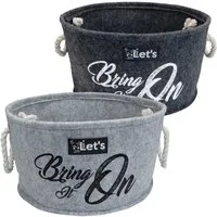 Holland Animal Care Tierkuscheltier Hundespielzeug Korb Let's Bring It On, Filz, (1-tlg)
