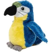 Uni-Toys Kuscheltier Papagei - verschiedene Modelle - Plüsch-Vogel - Plüschtier, zu 100 % recyceltes Füllmaterial