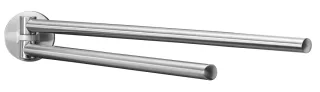Fackelmann FUSION Doppel-Handtuchstange 6x6x48 cm, 86970 86970