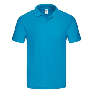 Fruit of the Loom - "Original" Poloshirt für Herren/Damen Unisex (Azure Blau)