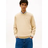 Tommy Jeans Sweatshirt TJM REGULAR FLAG CREW NECK Mit besticktem Markenlogo auf Brusthöhe