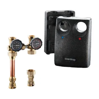 Oventrop Regumat Kessel-Anbindesystem 1355071 DN 25, kurze Bauform, ohne Pumpe
