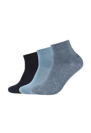 s.Oliver Red Label - 3er Pack Socken blau - Gr. - 38