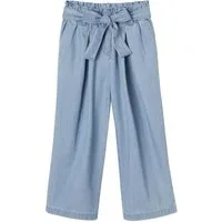 vertbaudet 3/4-Hose Mädchen Paperbag-Jeans, 3/4-Bein Bundweite verstellbar