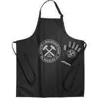 FC Schalke 04 Grillschürze Grillschürze- und Handschuh-Set, (3-tlg)