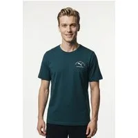 PUMA T-Shirt CLASS GRAPHIC TEE Regular Fit Passform, Kurzarmdesign, Rundhalsausschnitt