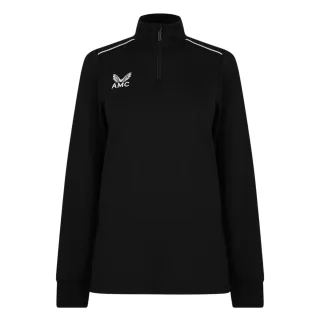 Castore - "AMC" Sweatshirt für Damen, Langärmlig (Schwarz)