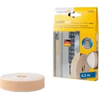 SCHELLENBERG Reparatur-Set Rollladen Gurtfix für das Rollladensystem Maxi, Set, 1-St., für alte Gurtbänder in unterschiedlichen Farben, 23 mm x 4,3 m