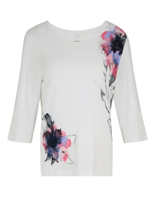 JOY sportswear - ELISE 3/4 Arm Shirt white - Gr. - 40